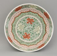 Lot 46 - A famille verte Dish