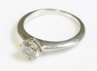 Lot 509 - An 18ct white gold