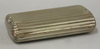 Lot 185 - A silver-plated clutch bag by Christian Dior