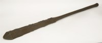 Lot 108 - A Polynesian paddle club or pakipaki