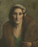 Lot 242 - Vincent Galloway (1894-1977)
PORTRAIT OF A WOMAN
