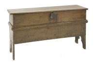 Lot 305 - An oak coffer