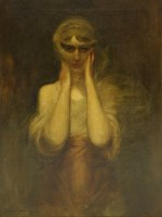 Lot 239 - Arthur Hacker RA (1858-1919)
PORTRAIT OF A VEILED WOMAN
Signed l.l.