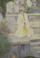 Lot 201 - David Woodlock (1842-1929)
'BEAUTY AND THE BEAST'
Signed twice l.l.