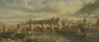 Lot 265 - William Parrott (1813-1869)
THE PONT NEUF AND THE ÎLE DE LA CITÉ