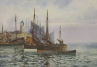Lot 205 - Frederick William Scarborough (1860-1939)
'THE PIER HEAD