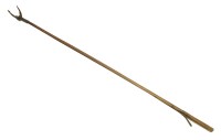 Lot 396 - A Victorian library long arm