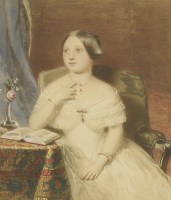 Lot 212 - Charles James Basebe (1818-1880)
PORTRAIT OF A GIRL