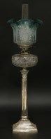 Lot 111 - An oil lamp