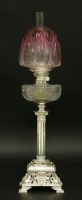 Lot 112 - An oil lamp