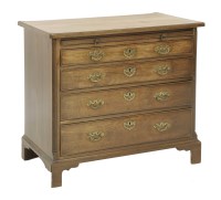 Lot 400 - A George III mahogany chest of drawers
