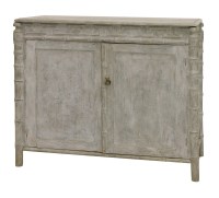 Lot 339 - A Regency painted pine cupboard