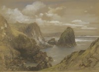 Lot 210 - Edmund Gill (1820-1894)
'KYNANCE COVE