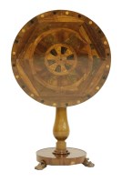 Lot 398 - A circular table