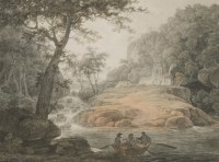 Lot 170 - William Payne (1760-1830) 
MEN NETTING ON THE DERWENT