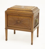 Lot 414 - An Anglo-Indian teak cellaret