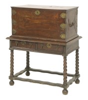 Lot 326 - A kingwood parquetry panel casket