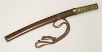 Lot 54 - A wakizashi