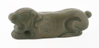 Lot 139 - A Chinese bronze hufu