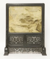 Lot 193 - A Chinese table screen