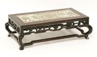 Lot 272 - A Chinese hardwood stand