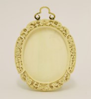 Lot 274 - A Canton carved ivory picture frame
second half of the 19th century