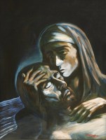 Lot 263 - Frank McFadden (b.1972)
PIETA
Signed l.r.