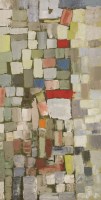 Lot 354 - Robert Sadler (1909-2001)
'GREEN VERTICAL COMPOSITION'