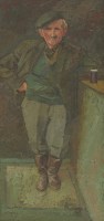Lot 374 - Selwyn Jones (1928-1998)
'HANER PEINT' - PORTRAIT OF A MAN STANDING AT A BAR
Oil on board
43 x 19cm

*Artist's Resale Right may apply to this lot.