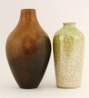 Lot 383 - A two-tone vase