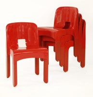 Lot 500 - A set of four '4867 Universale' chairs