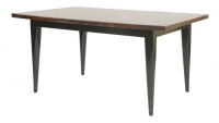 Lot 319 - An Indian rosewood dining table