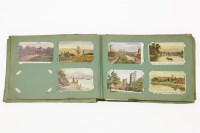 Lot 291 - A postcard album