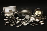 Lot 289 - A silver cigarette box