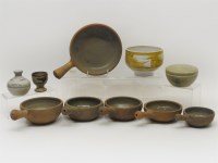 Lot 426 - A Leach pottery box and cover