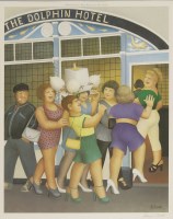Lot 1011 - Beryl Cook (British 1926-2008)
HEN NIGHT
Offset lithograph