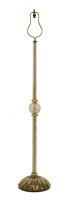 Lot 304 - A Murano glass standard lamp