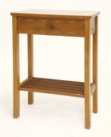 Lot 154 - An Heal's teak side table