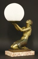 Lot 229 - An Art Deco table lamp