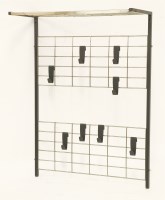 Lot 348 - A Dutch hall rack