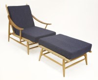 Lot 338 - An Ercol 442 recliner and ottoman