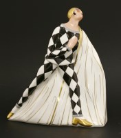 Lot 121 - A Limoges porcelain table lamp base