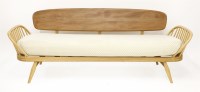 Lot 340 - An Ercol studio couch
