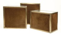 Lot 522 - Three French brass cabinets