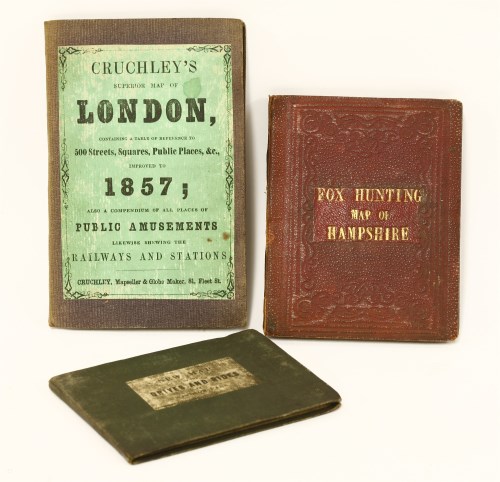 Lot 20 - 1- Cruchley's Superior Map of London