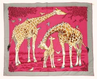 Lot 1473 - An Hermès large silk scarf