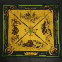 Lot 1475 - A vintage rare Hermès scarf