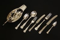 Lot 430 - A modern Christofle sauce boat and spoon