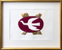 Lot 332 - After Braque (1882-1963)
TWO EMBOSSED ETCHINGS GILDED WITH 23 CARAT GOLD LEAF