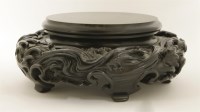 Lot 531 - A Japanese wood stand